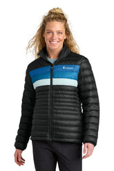Cotopaxi® Women’s Fuego Down Jacket - Black/ Atlantic - S